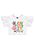 Conjunto Infantil Floral com Blusa e Short-Saia (Branco) Quimby - Imagem 3