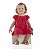 Vestido Infantil Vermelho Quimby - Imagem 1