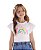 Blusa Infantil Arco-Íris de Manga Babado - Imagem 1