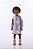 Vestido Infantil Menina Em Cotton Com Estampa (Roxo) Up Baby - Imagem 1