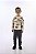 Conjunto Infantil Masculino Carros Com Blusão E Calça (Off White) Up Baby - Imagem 1