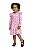 Vestido Infantil Floral em Cotton Rosa Bee Loop - Imagem 1