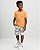 Conjunto Infantil com Camiseta e Bermuda Listrada - Imagem 1
