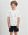 Pijama Infantil Masculino para Colorir Camiseta e Bermuda - Imagem 1