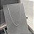 Colar Cadeadinho Oval Mini em Prata 45cm - Imagem 2