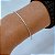 Bracelete Aro Redondo  em Prata - Imagem 2