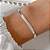 Pulseira Laminada Espelhada em Prata - Imagem 2