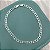 Pulseira Masculina Elos Ovais em Prata - Imagem 3