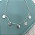 Pulseira Medalhinhas em Prata - Imagem 1
