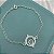 Pulseira em Prata com Pedra Boreal - Imagem 1
