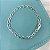 Pulseira Groumet Oval Infantil em Prata - Imagem 2