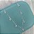 Choker Prata com Pingentes de Zircônia - Imagem 1