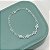 Pulseira Prata com Pedras Furtacor - Imagem 1