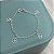 Pulseira Infantil Trevo em Prata 925 - Imagem 1