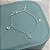 Pulseira Pedras Penduradas Prata 925 - Imagem 2