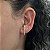 Brinco Ear Hook Aro Torcido em Prata - Imagem 2