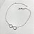 Pulseira Feminina de Prata Infinito - Imagem 3
