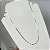 Corrente Piastrine 3mm em Prata 925 – 60cm - Imagem 2