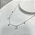 Choker Corações Pendurados em Prata - Imagem 2