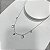 Choker Corações Pendurados em Prata - Imagem 3