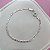 Pulseira Fita em Prata - Imagem 1