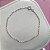 Pulseira Cadeado em Prata - Imagem 1