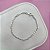 Pulseira Cadeado em Prata - Imagem 1