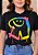 Camiseta R neon preta - Imagem 2