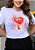Camiseta Amado coração  explosão branca - Imagem 2