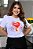 Camiseta Amado coração explosão branca - Imagem 3