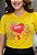 Camiseta Amado coração explosão amarela - Imagem 8