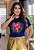 Camiseta Amado coração explosão azul marinho - Imagem 7