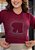 Camiseta Strass explosão marsala - Imagem 2