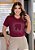 Camiseta Strass explosão marsala - Imagem 1