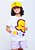 Camiseta Infantil R kids lateral Branco - Imagem 1