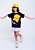 Camiseta Infantil R kids lateral Preta - Imagem 2