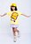 Camiseta Infantil R kids lateral amarela - Imagem 3