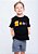 Camiseta infantil R Kids Horizontal preta - Imagem 1