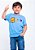 Camiseta infantil R Kids Horizontal Azul - Imagem 1