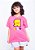 Camiseta Infantil R Kids gigante rosa - Imagem 1