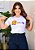 Camiseta R kids horizontal branca - Imagem 1