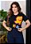 Camiseta R kids lateral preta - Imagem 1