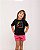 Camiseta Infantil R Multiplicai-vos Colors cor Preta - Imagem 3