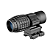 Magnifer 3x Ampliar Visão Rebate Airsoft Trilho 20mm - Imagem 3