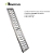 Ralo Linear 10x200cm Elite Em Alumínio Reforçado Com Aro De fixação (04 PEÇAS 10X50) - Imagem 3