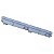 Ralo Linear Sifonado 6x50cm Oculto Com Grelha Cega Em Aço Inox Polido E Caixa Coletora Sifonada Cinza - Imagem 8