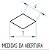 Tela Anti Insetos Em Alumínio Expandido Para Ralos Elite Modelo 10x50cm (Abertura dos furos da tela de 4x7mm) - Imagem 2