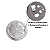 Ralo Grelha Tampa Inox Polido Redondo 15x15cm Anti Insetos e Odor Com Aro De Fixação Caixilho - Imagem 4