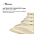 Ralo Anti Odor 15x15 Grelha Reta Aluminio c/Tela + Coletora Sb Bege - Imagem 4