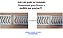 Ralo Linear 15x150cm Elite Em Alumínio Reforçado Com Aro De fixação e Tela Anti inseto (kit 3 ralos de 50cm) - Imagem 4